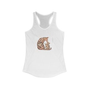 "Mommy & Me™" By Animality Reality.com Women's Relaxed 100% Cotton Tank Top