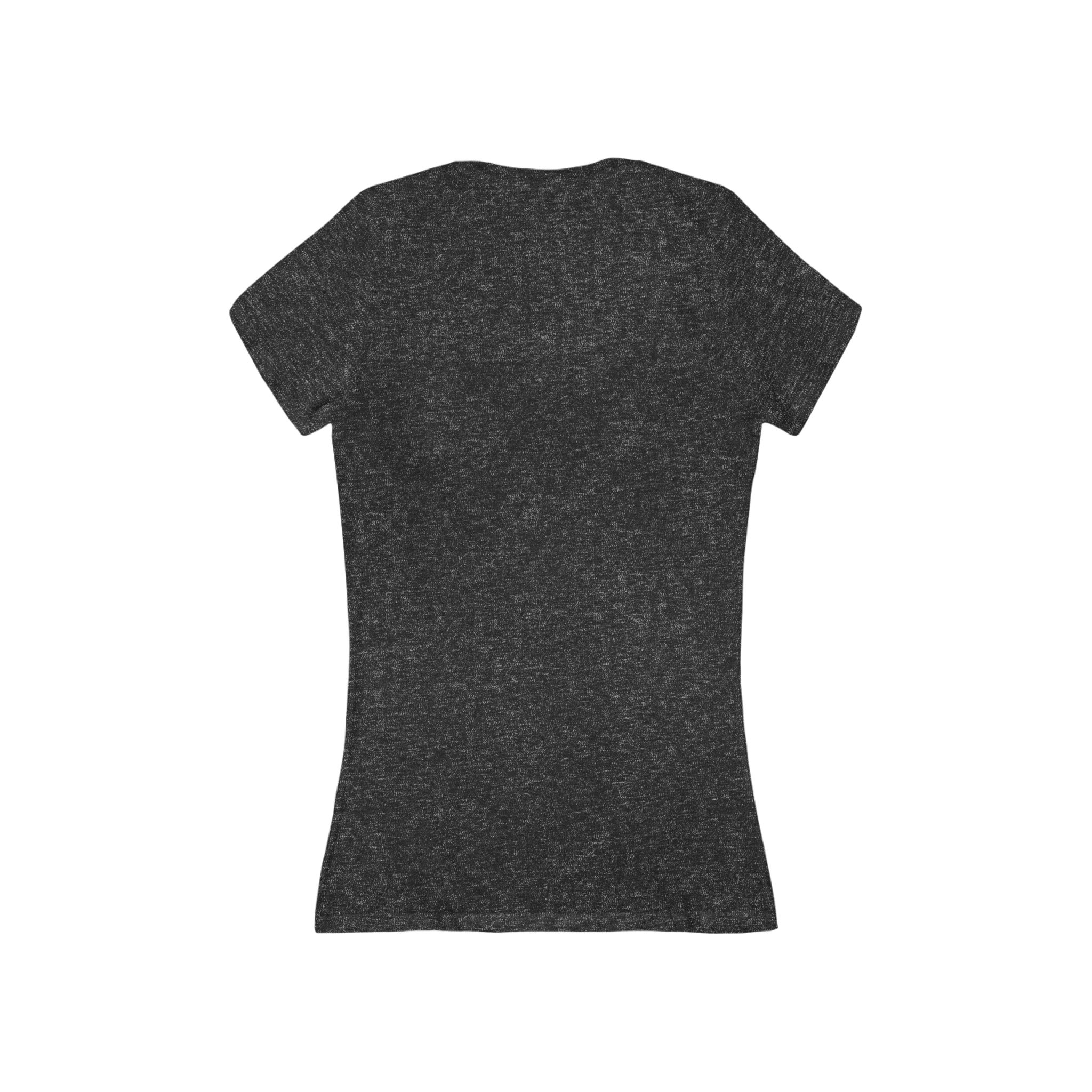 "Unity Matters™" By Animality Reality.com Women's Jersey Short Sleeve Deep V-Neck Tee - Image 4