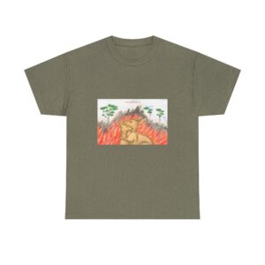 "Last Embrace™ By Animality Reality.com Heather Grey or Black Organic T-Shirt Dress/Night Shirt